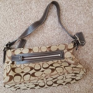 Coach Brown Signature Small Purse